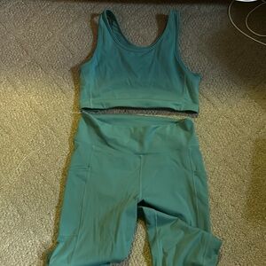 mono b matching pants and bra top